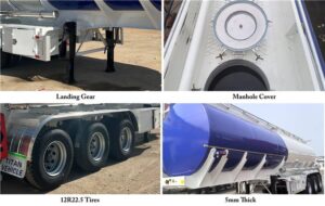 -Semi-Trailer-Fuel-Tank-( Landing Gear)