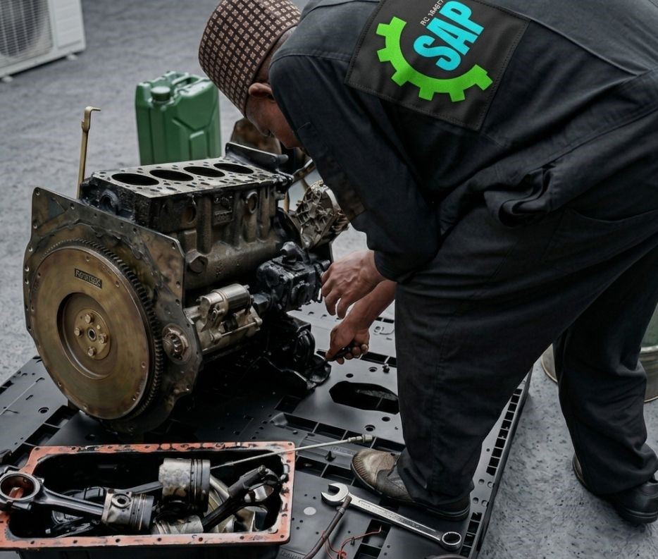 Forklift Engine Strip Down Ota factory